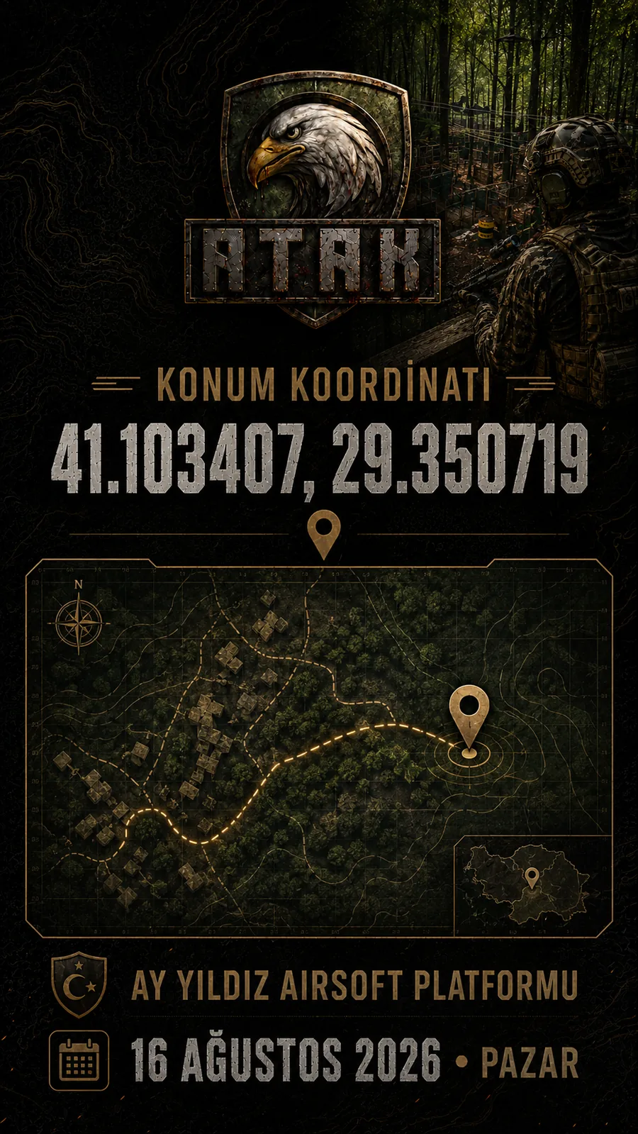 AYAP konum koordinatı: 41.103407, 29.350719