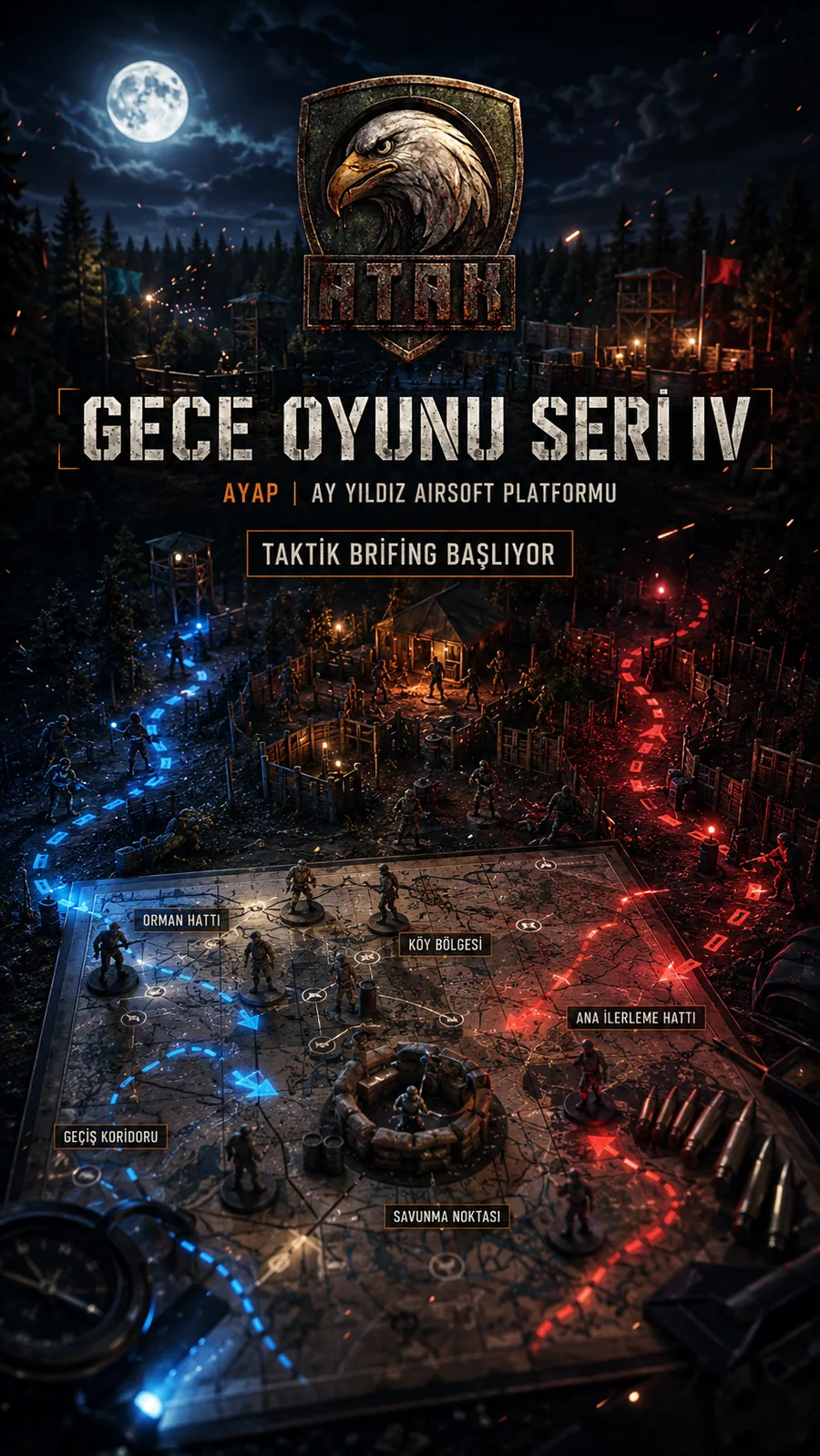 Gece Oyunu Seri IV taktik brifing görseli