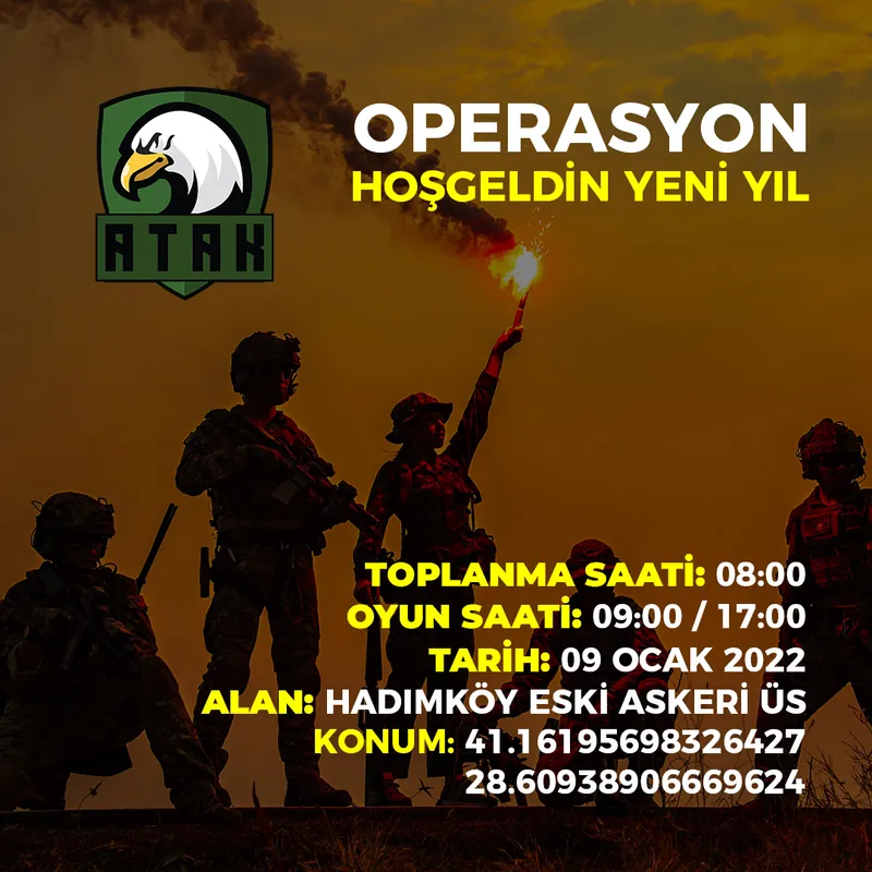 Operasyon Hoşgeldin Yeni Yıl
