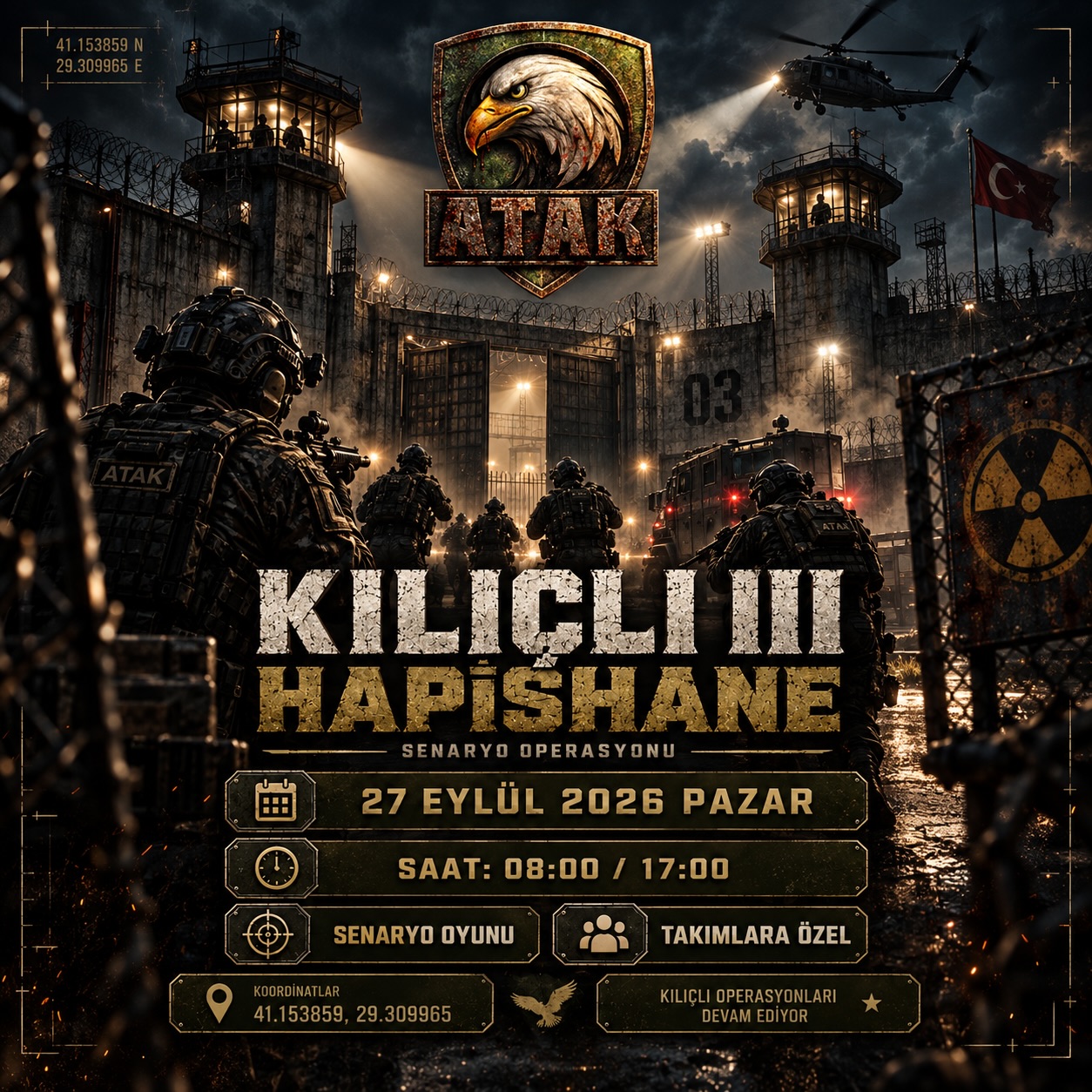 Kılıçlı Hapishane Oyunu 👊 - ATAK AIRSOFT airsoft paylaşımı