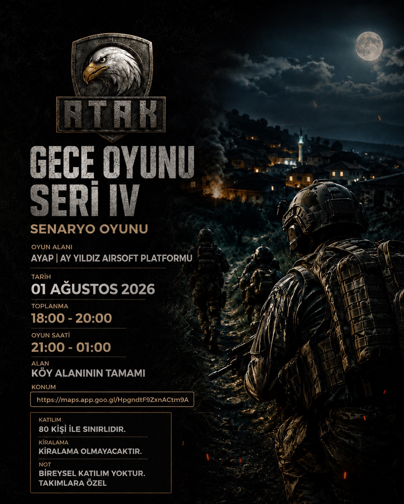 1 Ağustos AYAP’tayız 👊 - ATAK AIRSOFT airsoft paylaşımı